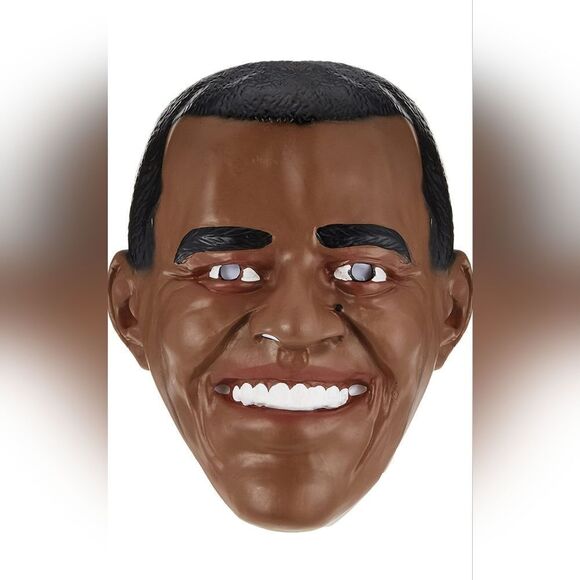 🩵Obama Latex Costume Full Face Mask - Picture 2 of 11